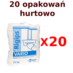 Masa szpachlowa Vario 25 kg Rigips